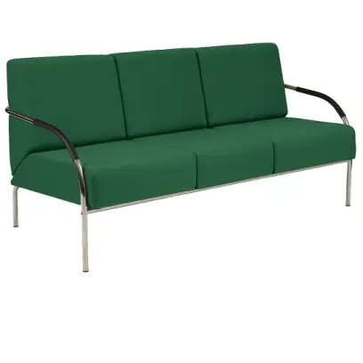 SPA 3 chrom, látka BONDAI BN15 (7008) - látka tyrkysová zeleň